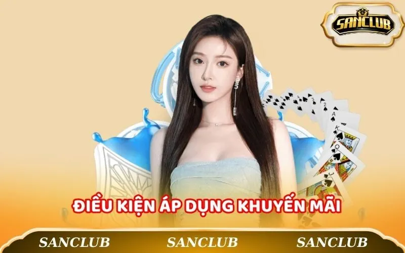 Điều kiện áp dụng khuyến mãi